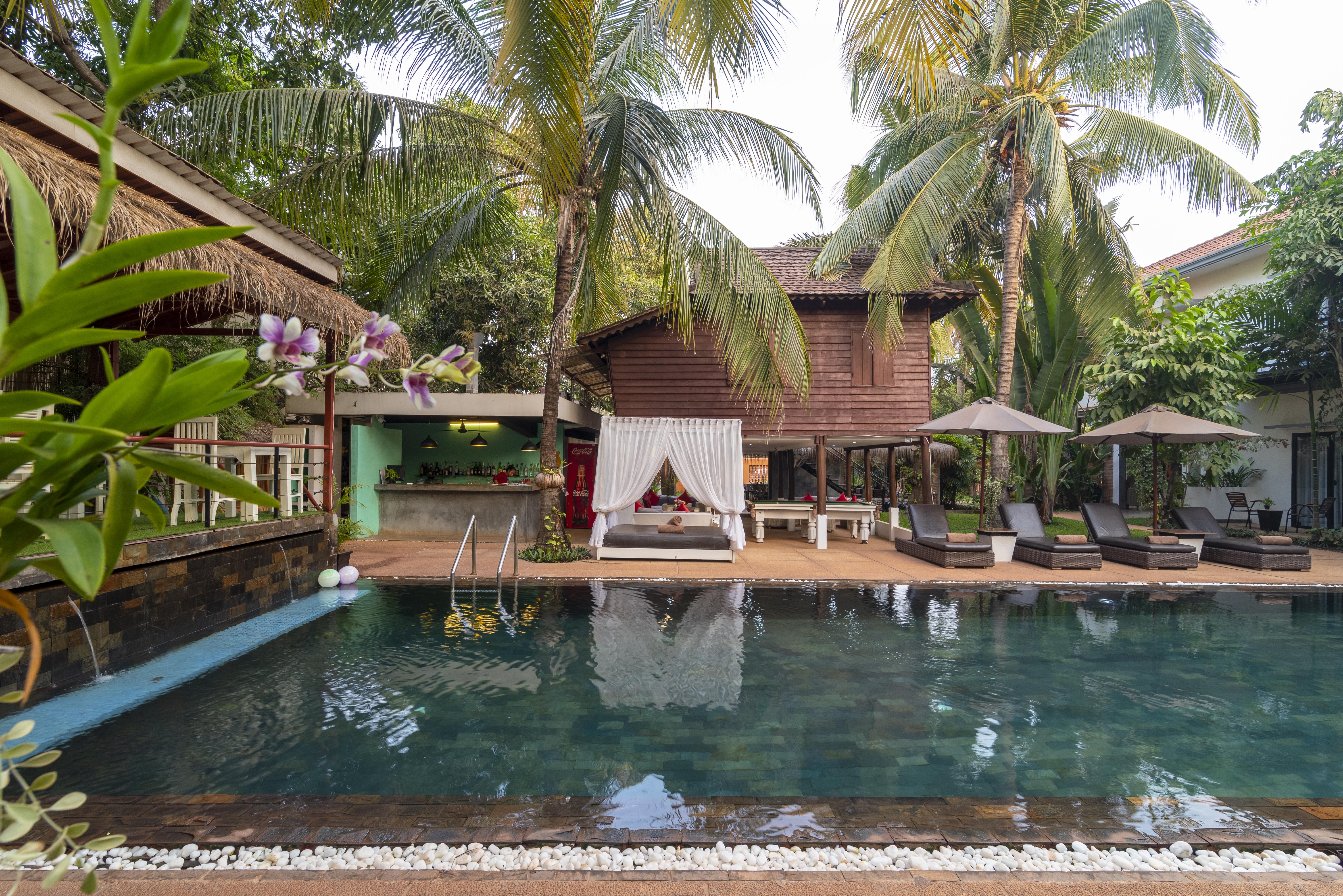 Apsara Suorkear Villa Siem Reap Bagian luar foto